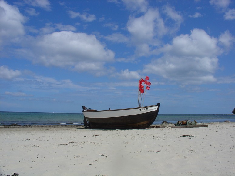 Fischerboot in Binz