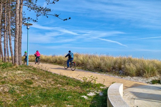 Küstenradweg auf Rügen